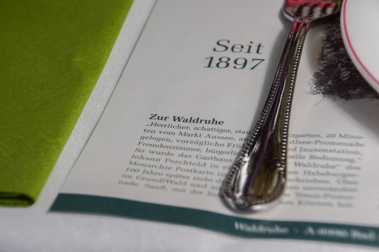 Bed and Breakfast Waldruhe - Bett, Fruehstueck & Ein Laecheln Bad Aussee Zewnętrze zdjęcie